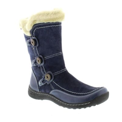 Earth Spirit Navy 'Caribou' ladies boots
